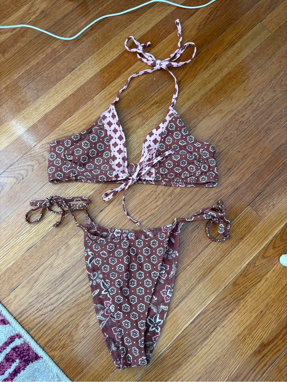 wild fable paisley print reversible bikini